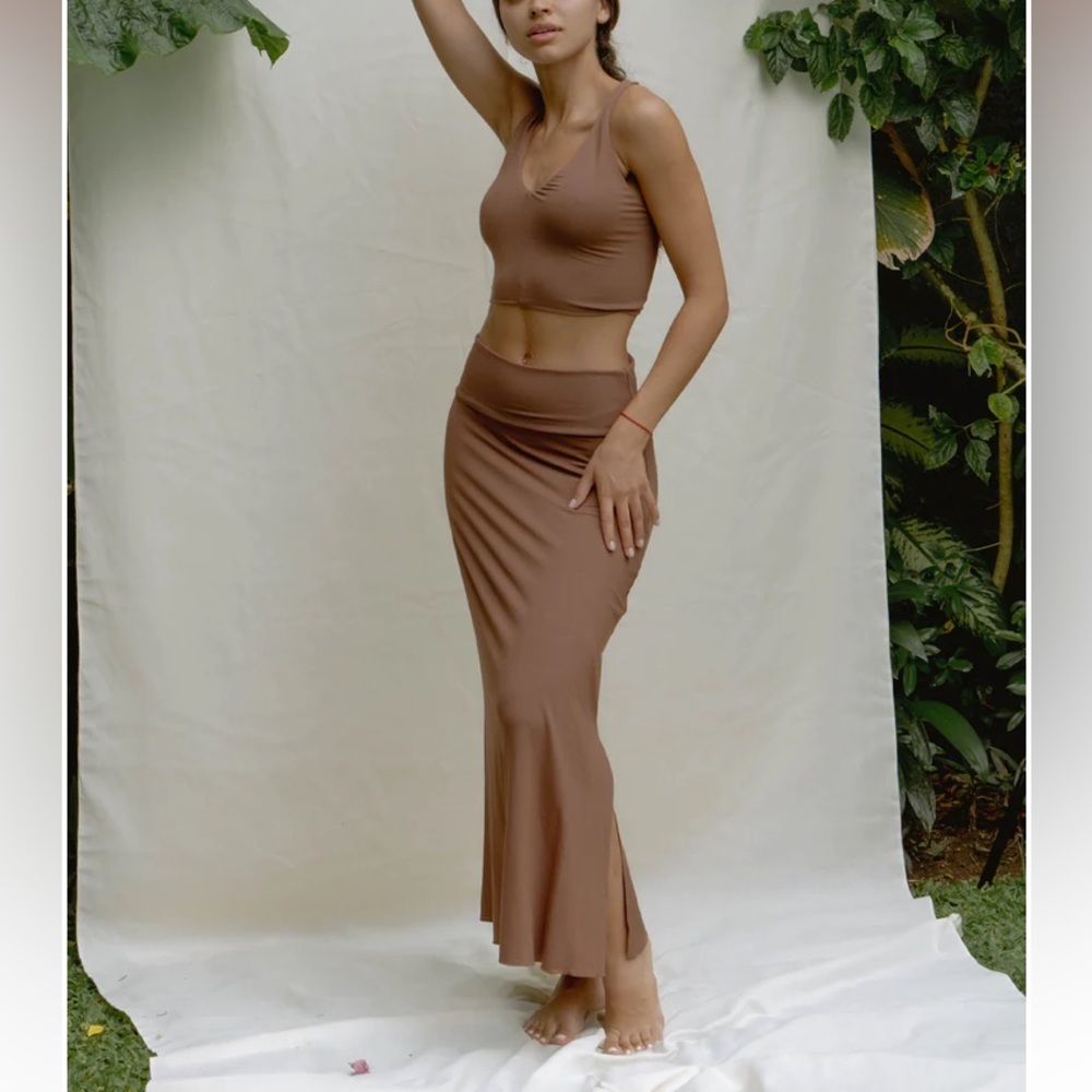 Indigo Luna chocolate Agni skirt